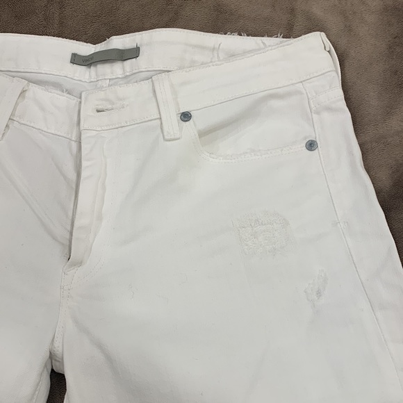 VINCE White Denim Skinny Jeans - Picture 6 of 16